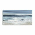 Palacedesigns 40 in. Long Beach Shore Canvas Wall Art, Blue PA3091992